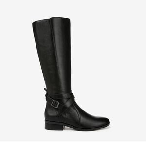 NIB Naturalizer Rena 2 Knee High Block Heel Riding Boots Black 8M